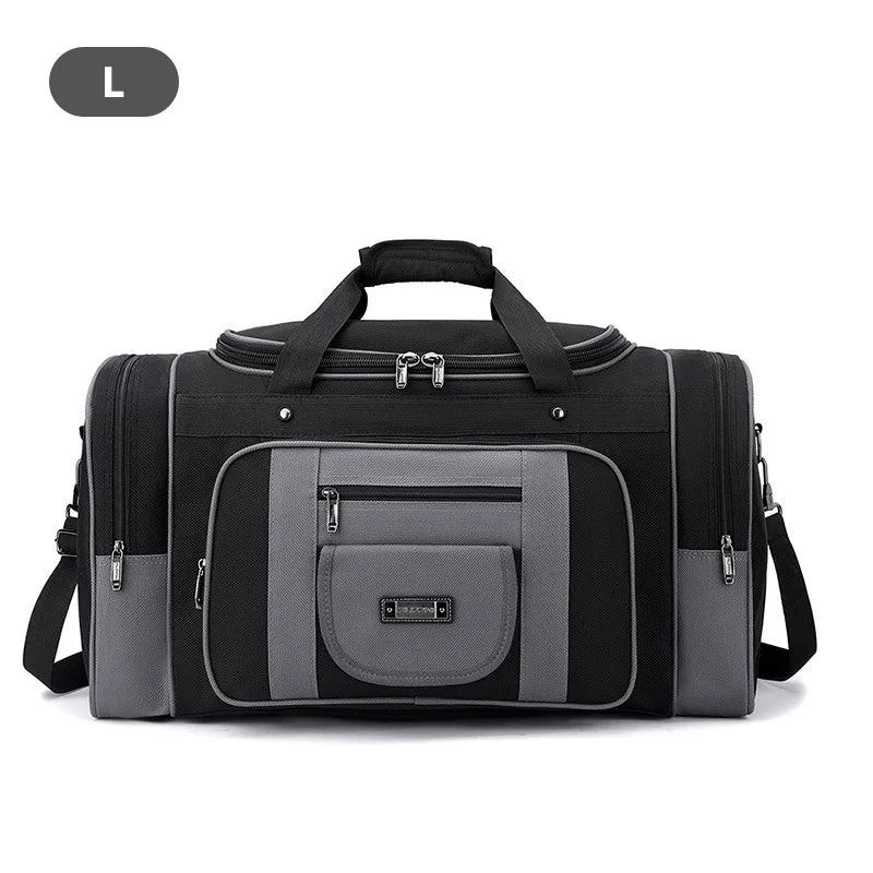 Men Travel Bag Gym Fitness Multi-funcation Detachable Shoulder Strap Handbag Shoes Pocket Traveling Storage Crossbody Bags