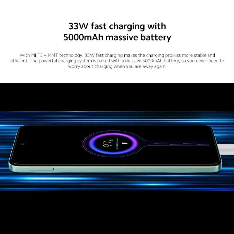 Global Version Xiaomi Redmi Note 12S 128GB/256GB Smartphone 108MP AI Triple Camera AMOLED Display 5000mAh 33W Fast Charging