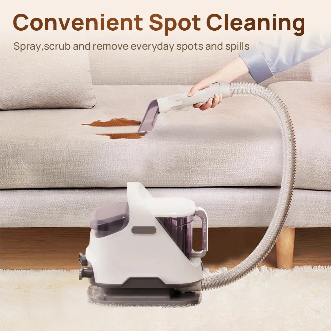 MIUI Multi-Purpose Portable Carpet Cleaner Upholstery Cleaner Machine Deep-Cleaning Shampooer for Home Use