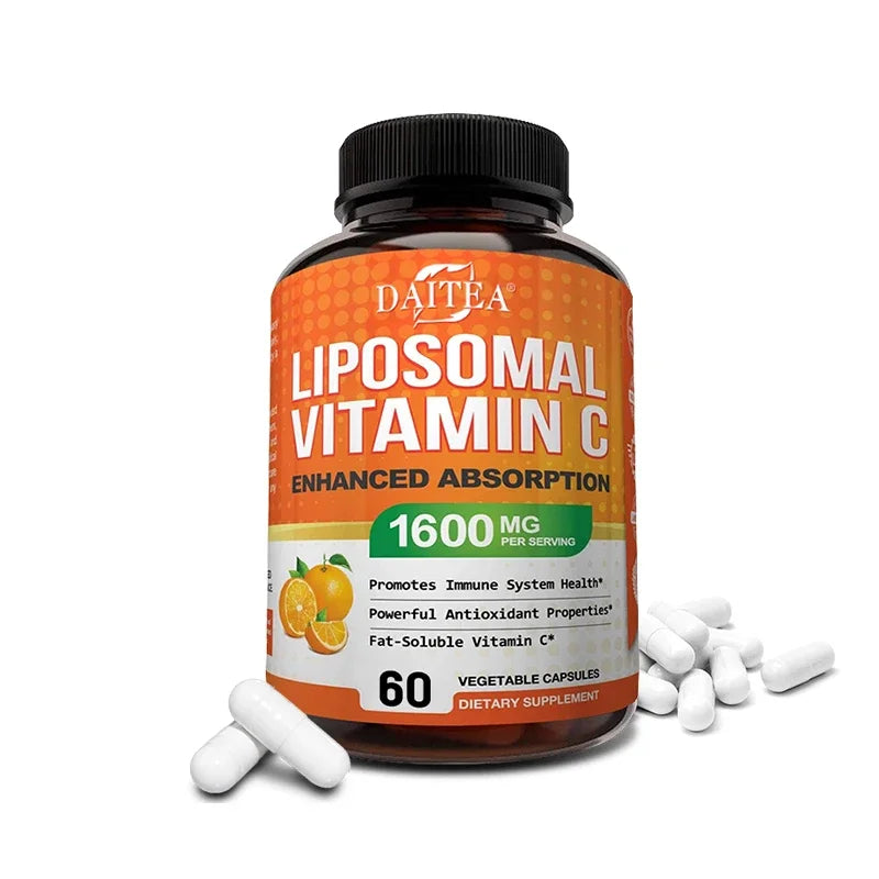 Vitamin C Vegetarian Capsules Promote Immune Development and Are Recommended To Provide VC Energy Supplements for Families