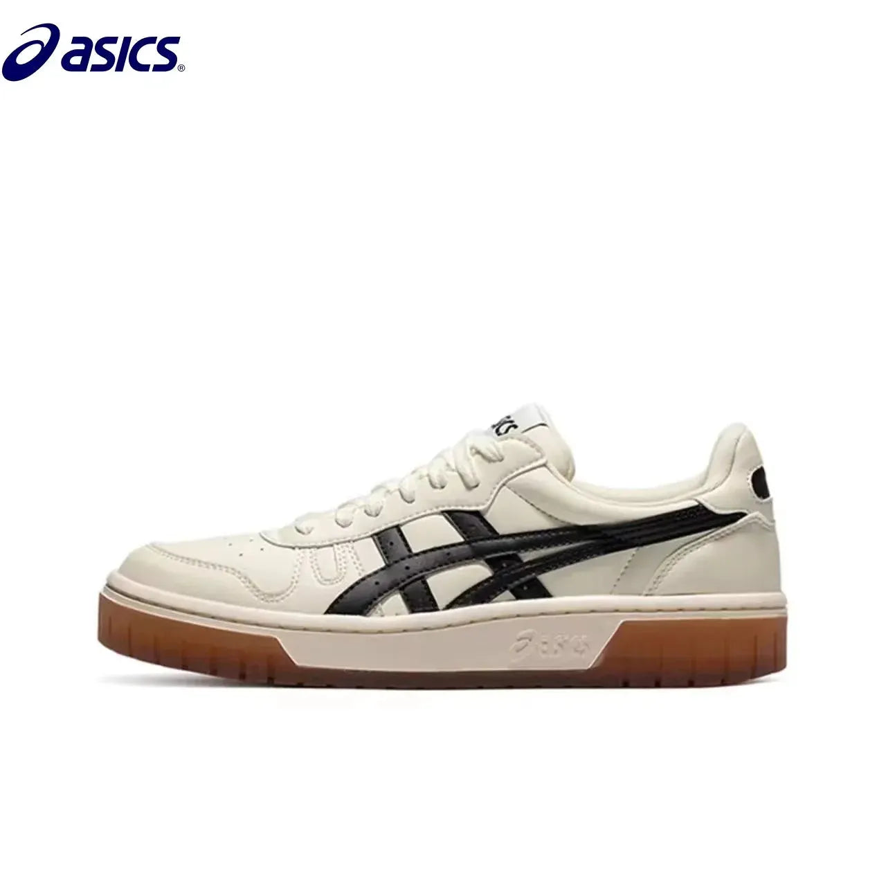 Asics Court Mz Synthetic Leather Trend Non-slip Wear-resistant Lightweight Low-top Shoes for Men and Women