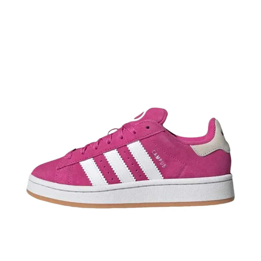 Adidas Originals Campus 00s Women Gray and White Low Top Fashion Sneaker Wear-resistant German Training Skateboarding Shoes