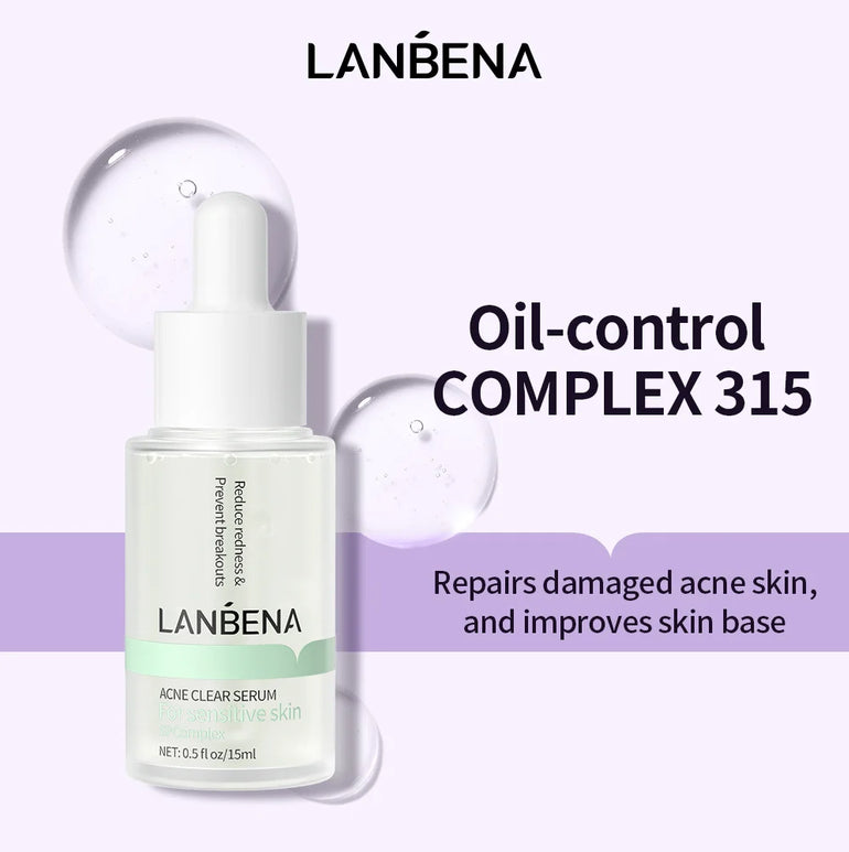 LANBENA 10% Salicylic Acid Oil Control Complex 315 Face Serum Acne Clear Essence