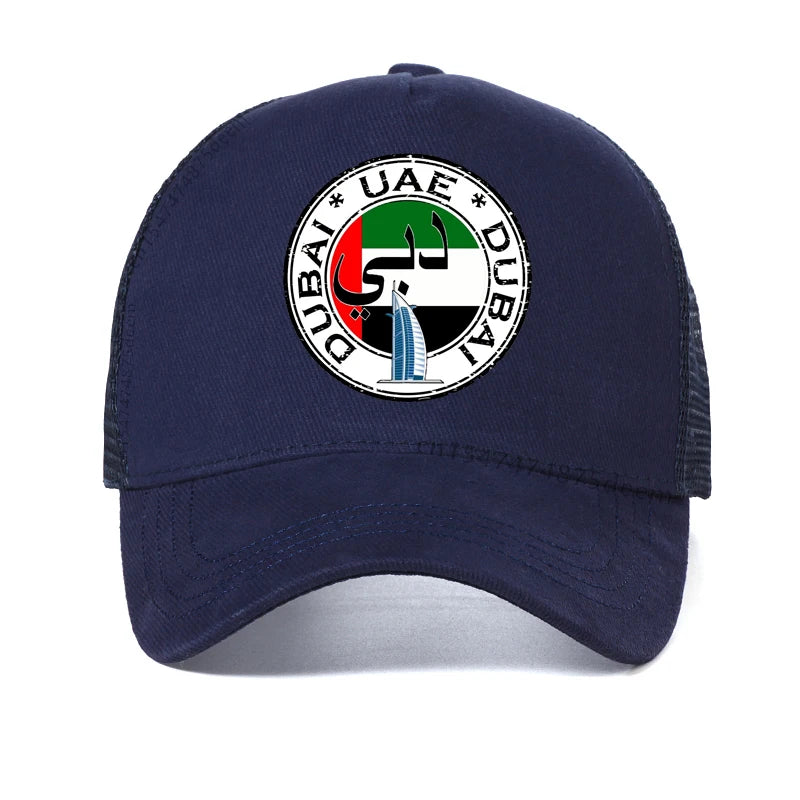 Dubai City United Arab Emirates Uae Foot - Popular Baseball Cap Unisex hats summer Cool Golf Hat bone