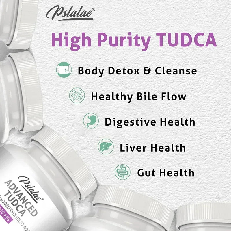 Advanced TUDCA - Liver Support, Promotes Deep Detoxification, Cleansing and Repair