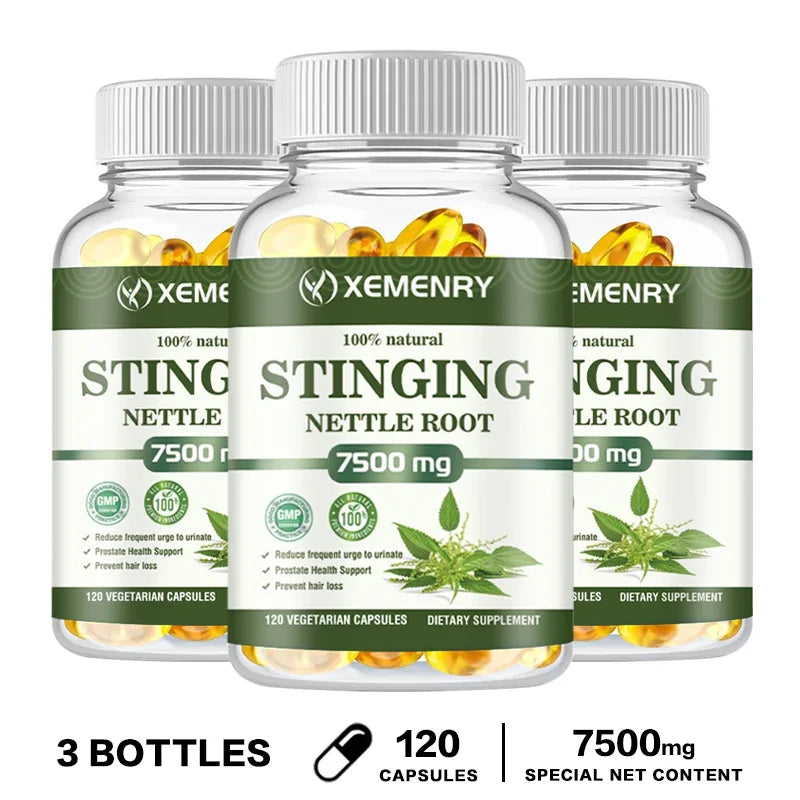 Stinging Nettle Root - Prostate Support and Urinary Tract Health, Relieve Urinary Frequency Capsules