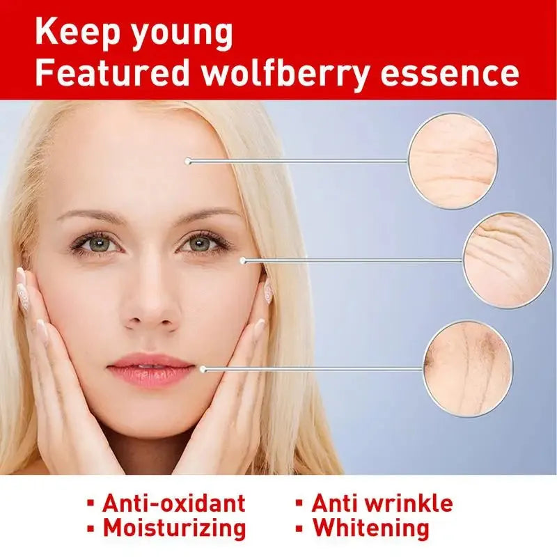 100ml Goji Berry Face Cream Hydration Anti-Aging Remove Spots Facial Care Ointment Whitening Anti-Wrinkle Moisturizing Dressing