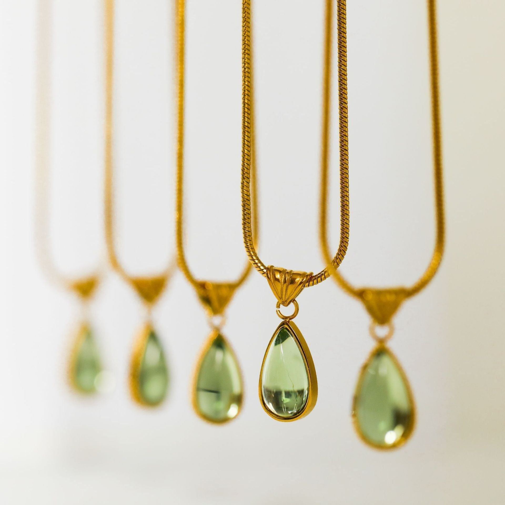 Retro French Temperament Water Drop Necklace - Jointcorp