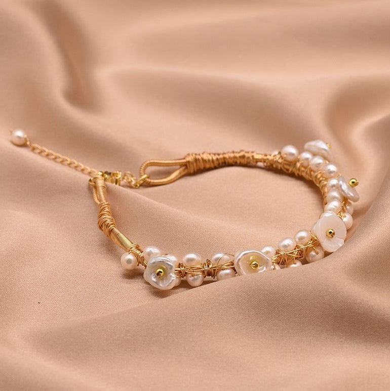 Natural Freshwater Pearl Adjustable Bracelet For Women - Jointcorp