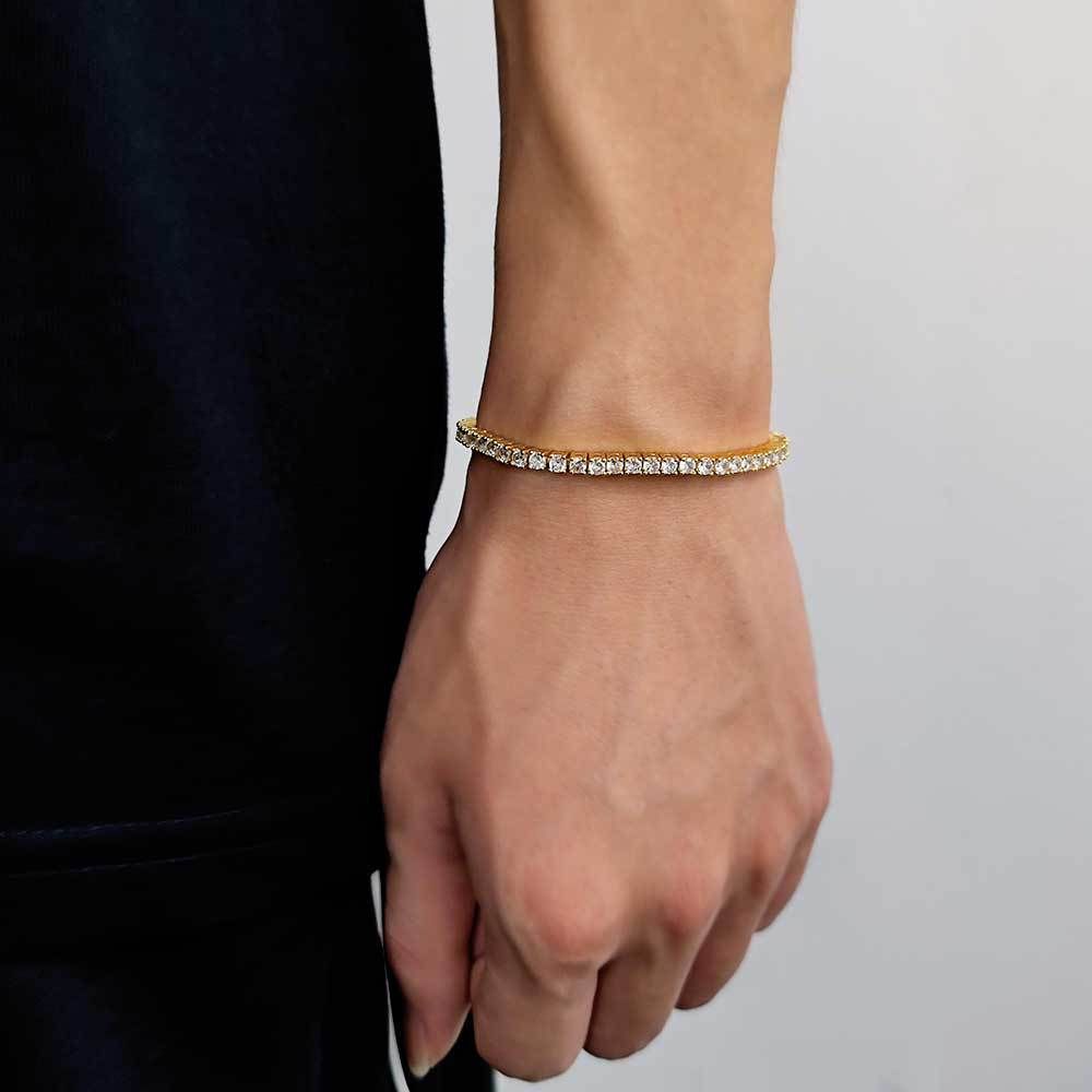 Zircon Bracelet Rhinestone-encrusted Jewelry - Jointcorp