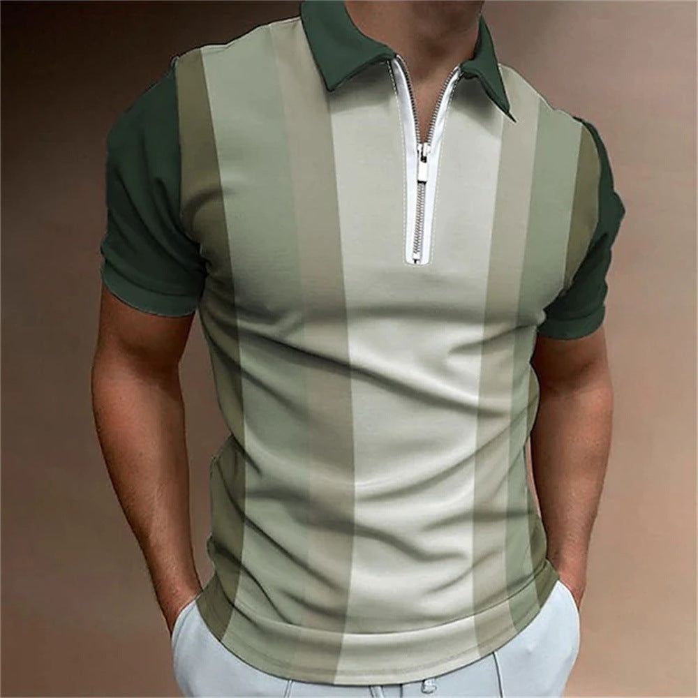 Men's 3D Printed Polo Shirt - Jointcorp