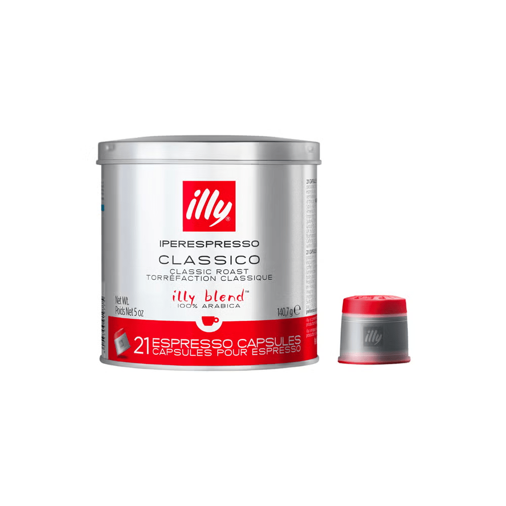 illy Espresso Coffee Capsules - Classic Roast, 21 Capsules, 140g