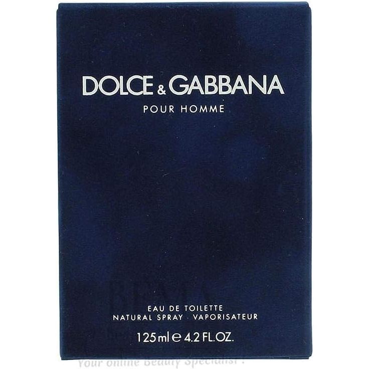 Dolce & Gabbana Pour Homme Eau de Toilette Spray for Men, 125 ml