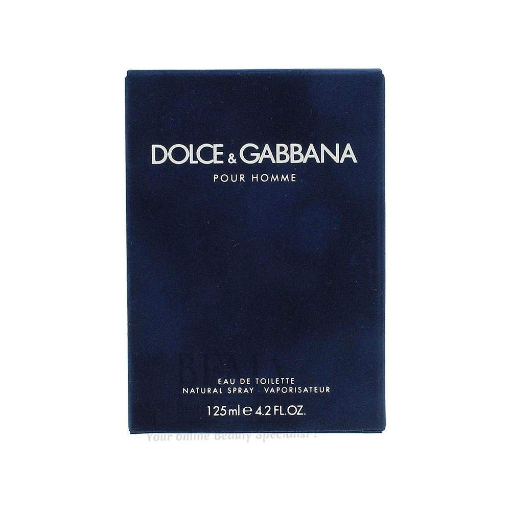 Dolce & Gabbana Pour Homme Eau de Toilette Spray for Men, 125 ml