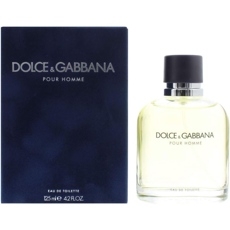 Dolce & Gabbana Pour Homme Eau de Toilette Spray for Men, 125 ml