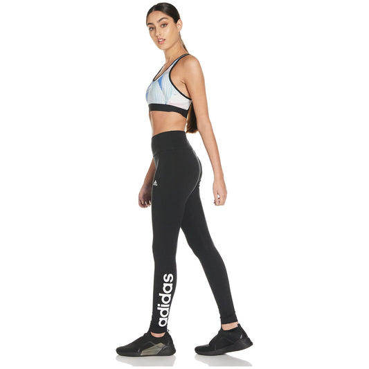 adidas womens ESSENTIALS HIGH-WAISTED LOGO LEGGINGS Tights