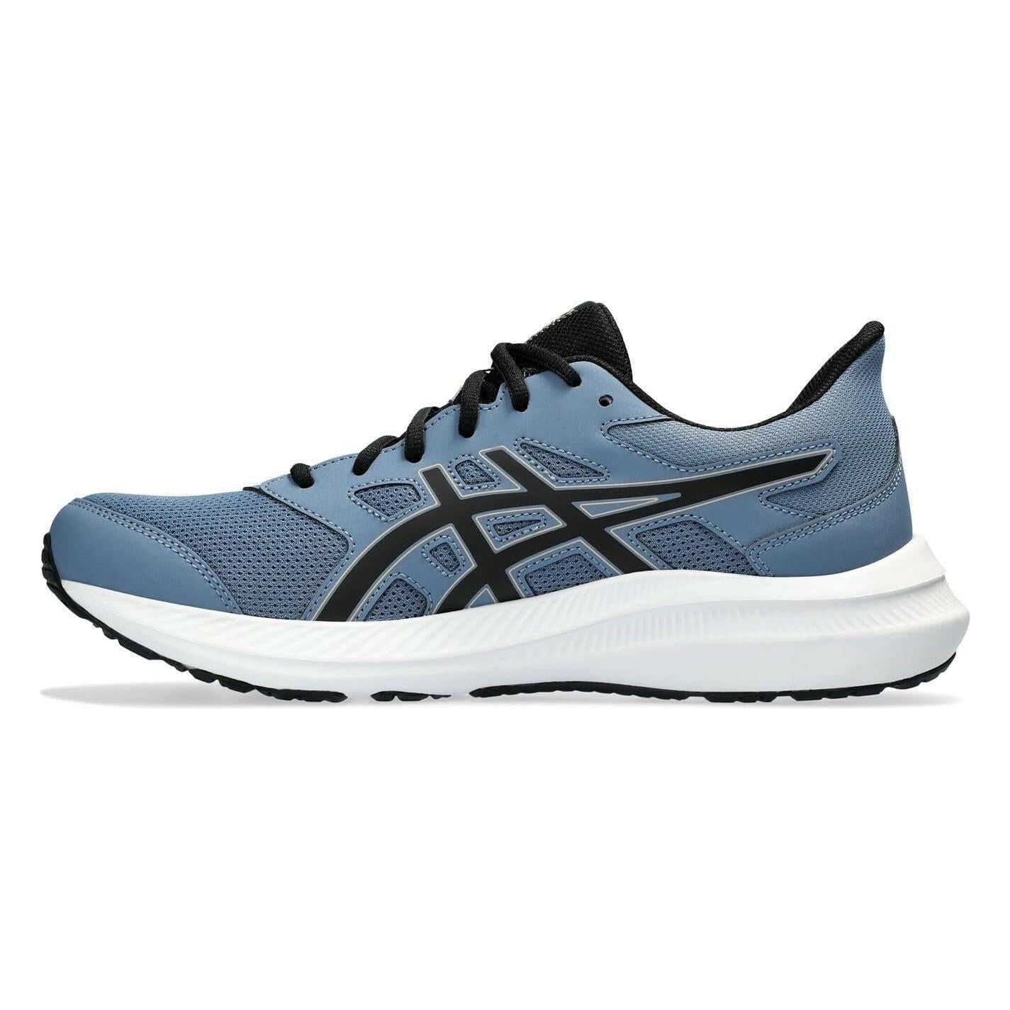 Asics Mens Jolt 4 Shoes, Color: Storm Blue/Black, Size: 45 EU