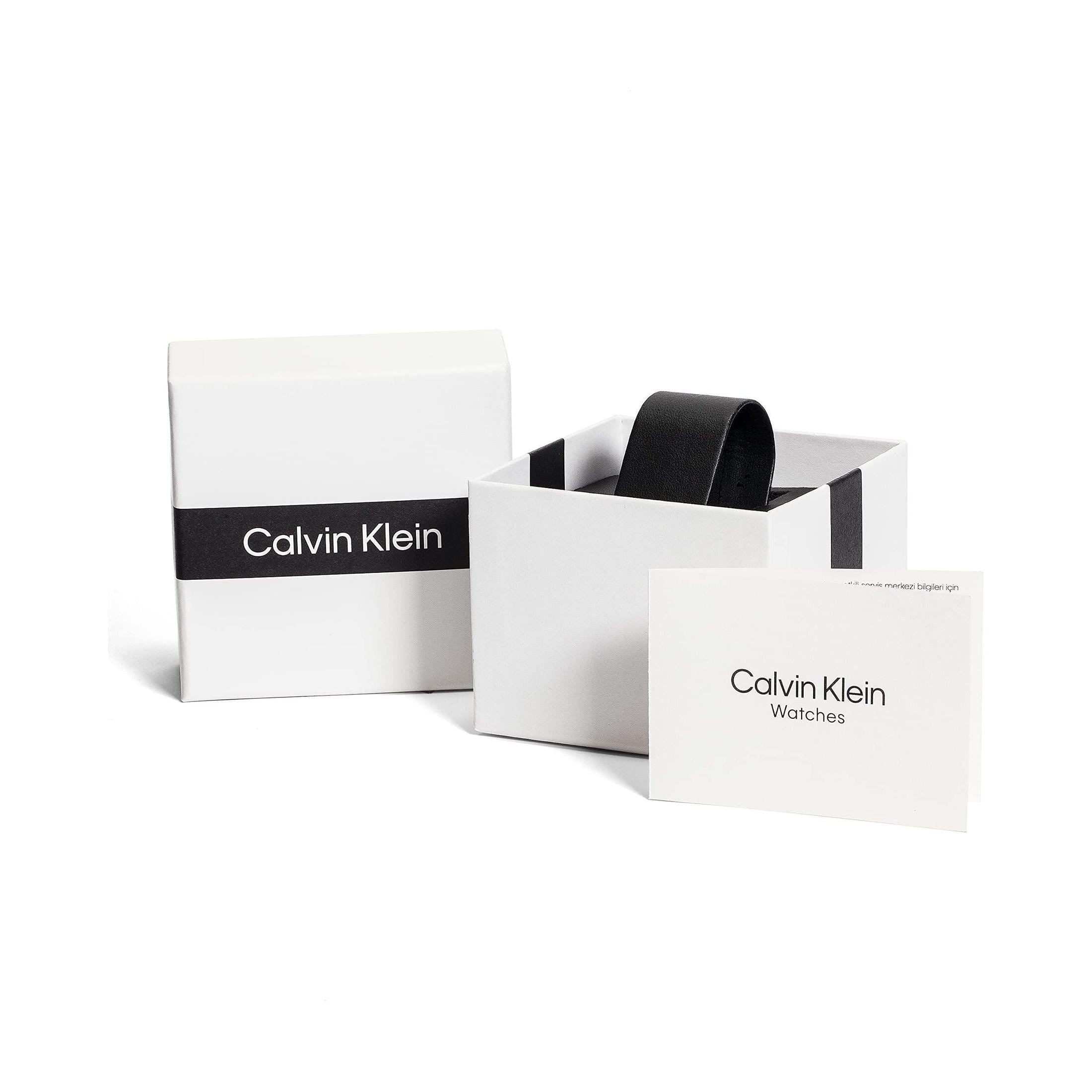 Calvin Klein Unisex's Analog Quartz Watch with Stainless Steel