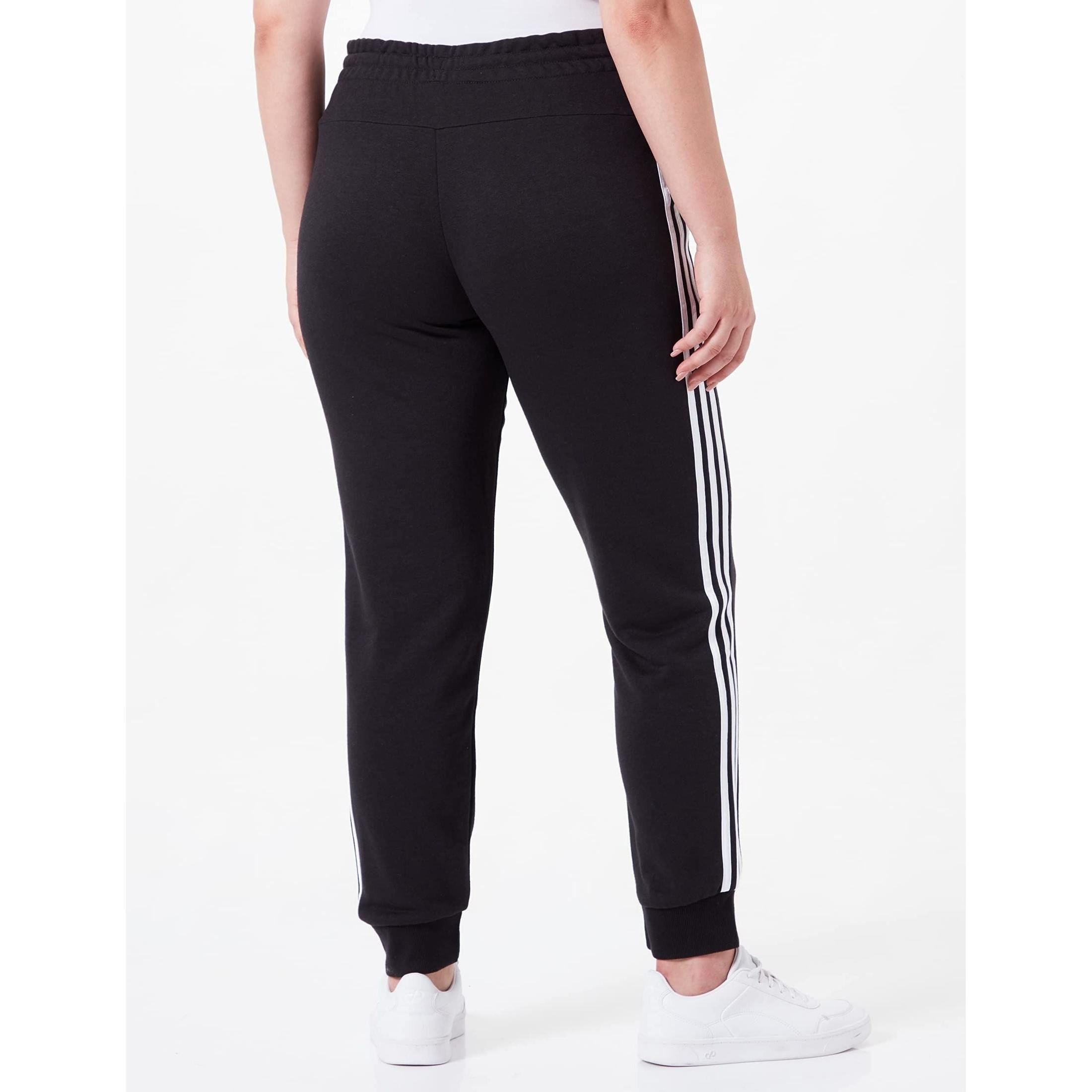 adidas Women's Essentials French Terry 3-Stripes Joggers PANTS