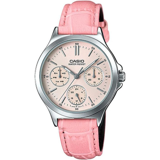 Casio Leather Analog LTP-V300L-4A Watch For Women