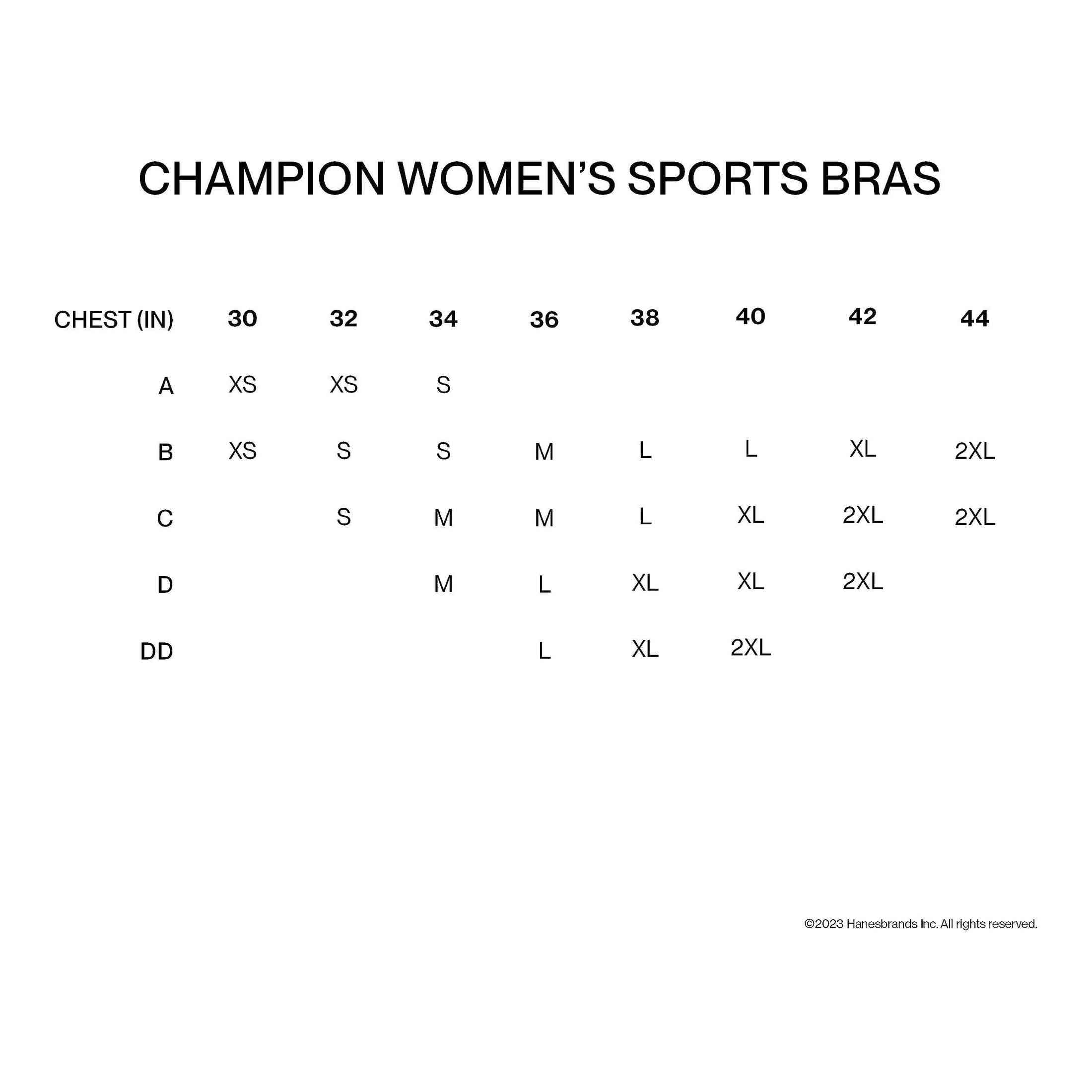 Champion Absolute Sports Bra With SmoothTec Band, L