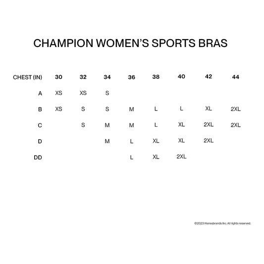 Champion Absolute Sports Bra With SmoothTec Band, L