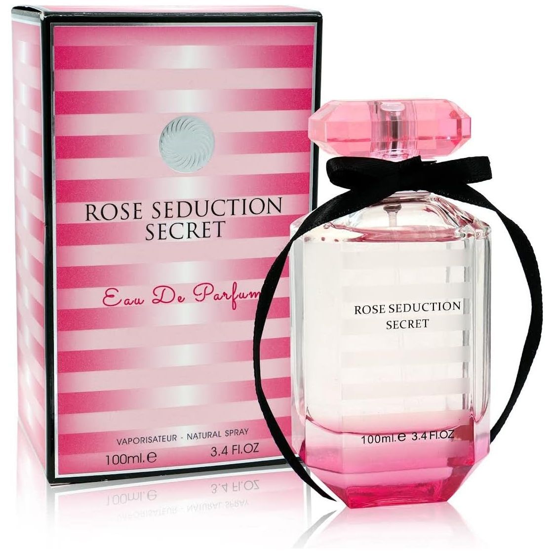 Rose Seduction Secret - Eau de Parfum - By Fragrance World - Perfume For Women, 100ml