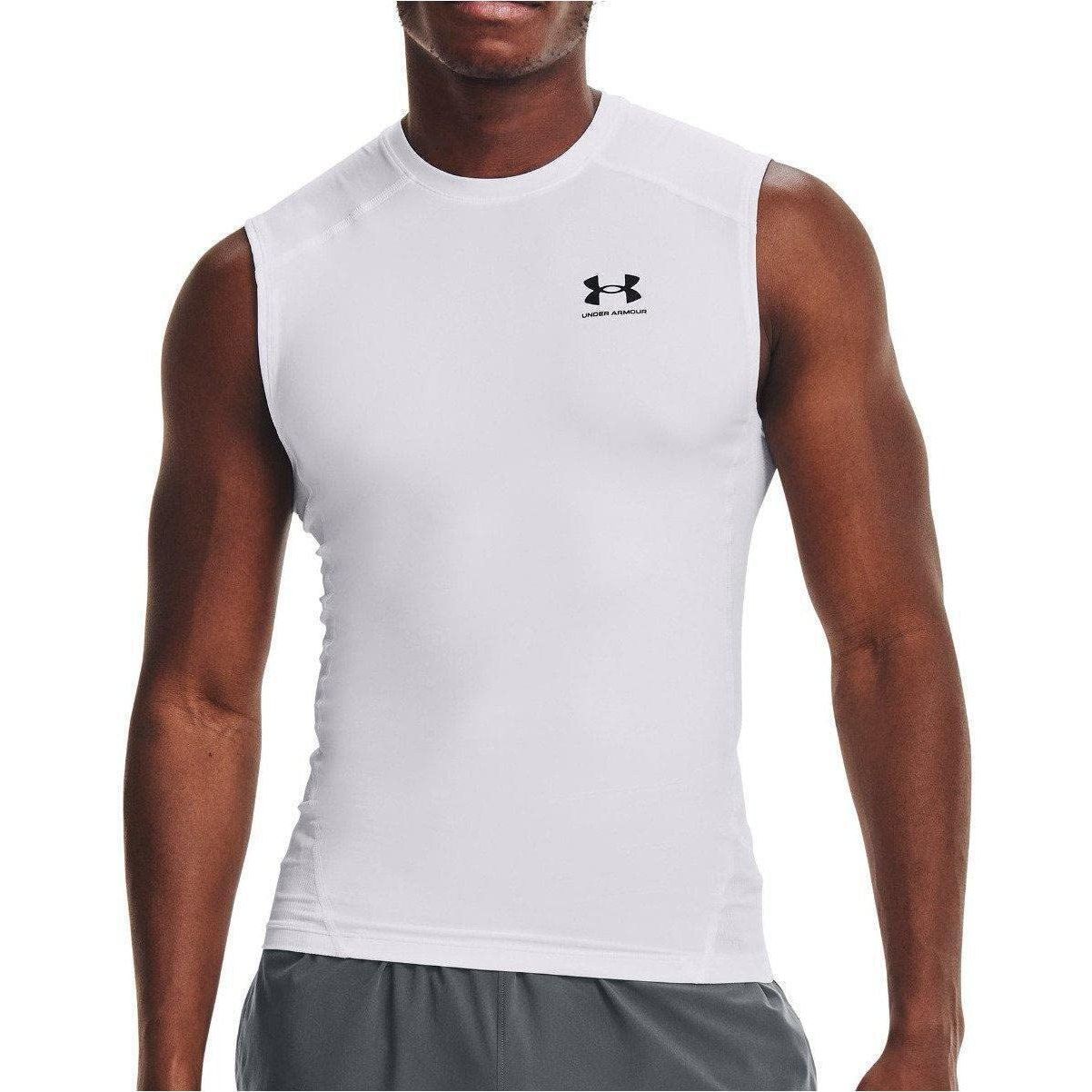 Under Armour Men's UA HG Armour Comp SL Cooling & Breathable Tank Top for Men, Gym Vest with Anti-Odour Material (pack of 1)