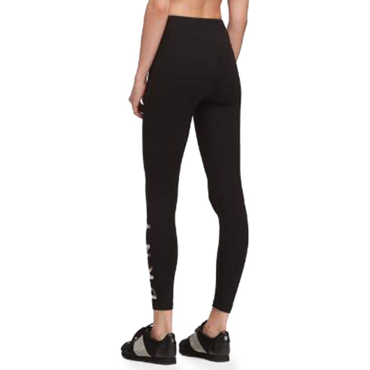 DKNY womens High Rise Logo Leggings Leggings