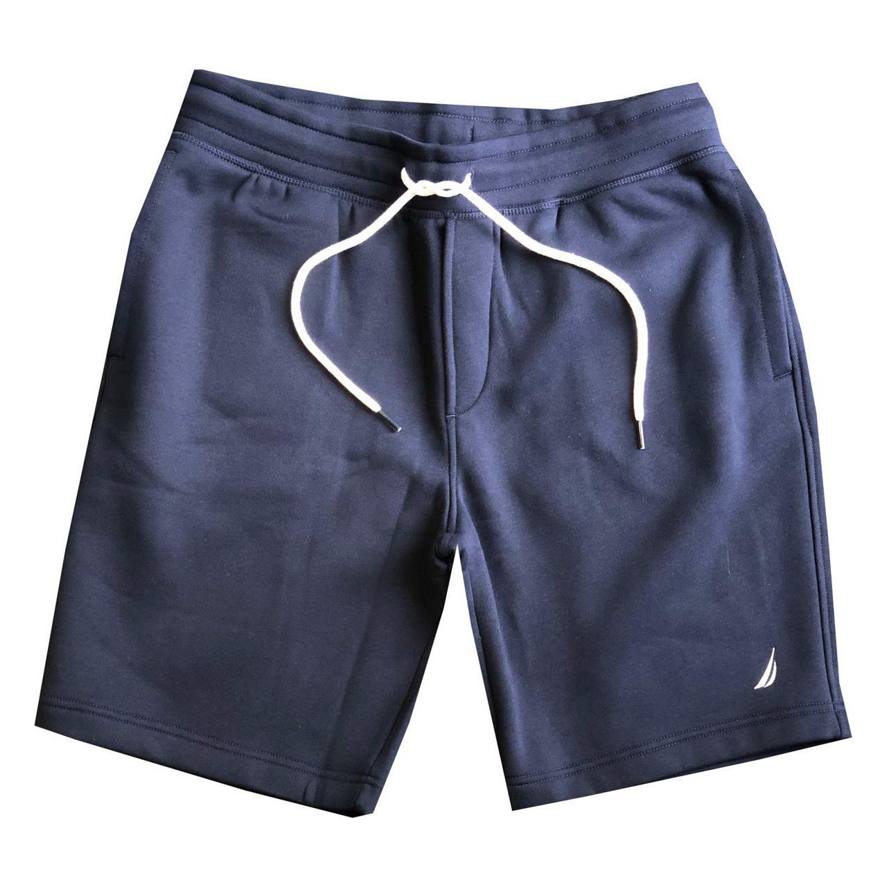 Nautica Mens Soft Cotton Fleece Jogger Gym Active Sweat Shorts