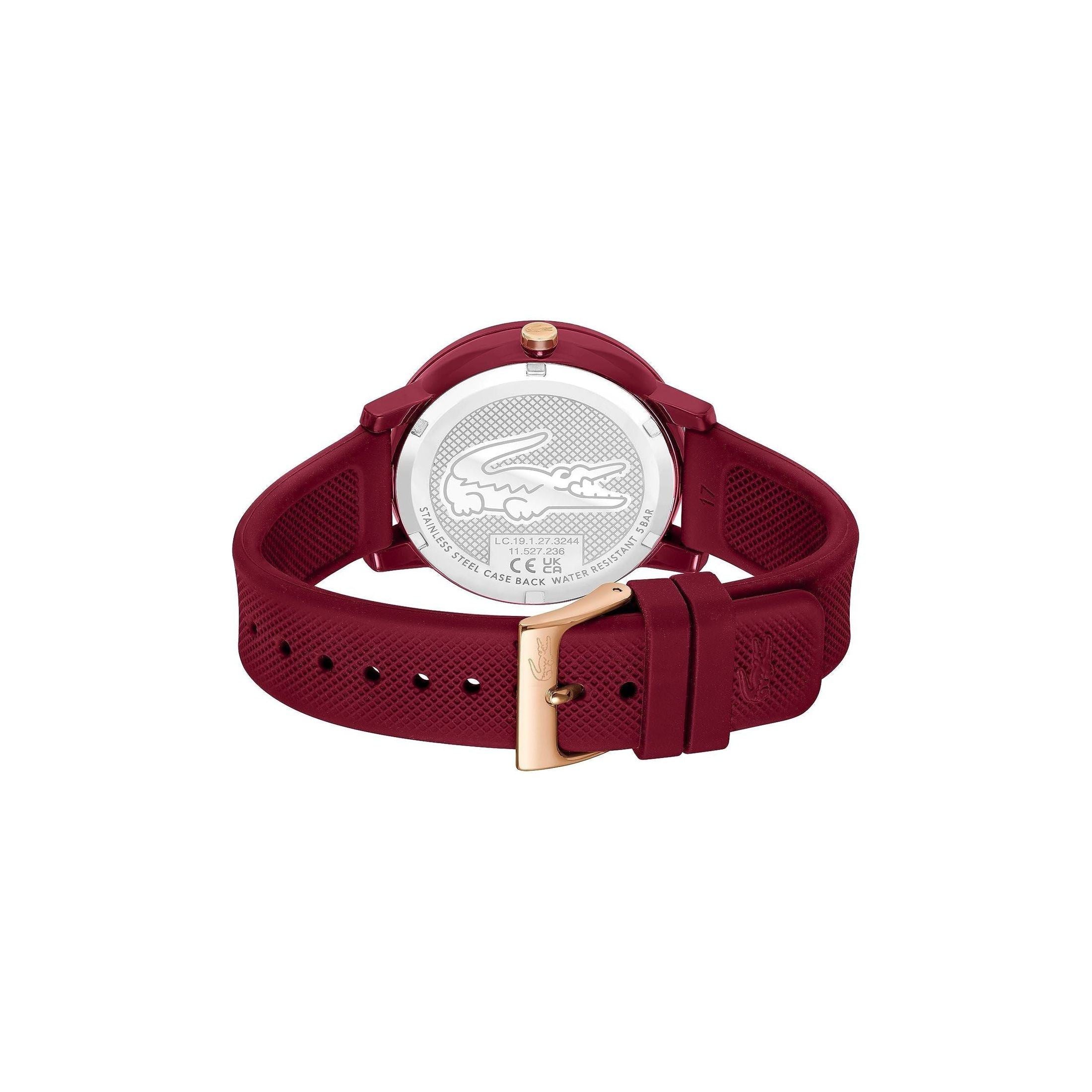 Lacoste Analogue Multifunction Quartz Watch for Women LACOSTE.12.12 Multi Collection with Silicone Bracelet