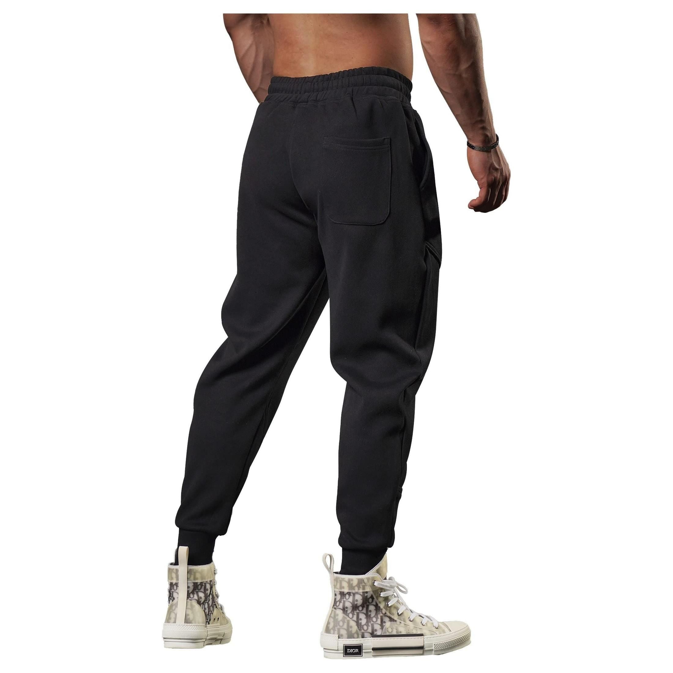 FIRSTGYM Mens Sweatpant Tapered Jogger Active Training Pants