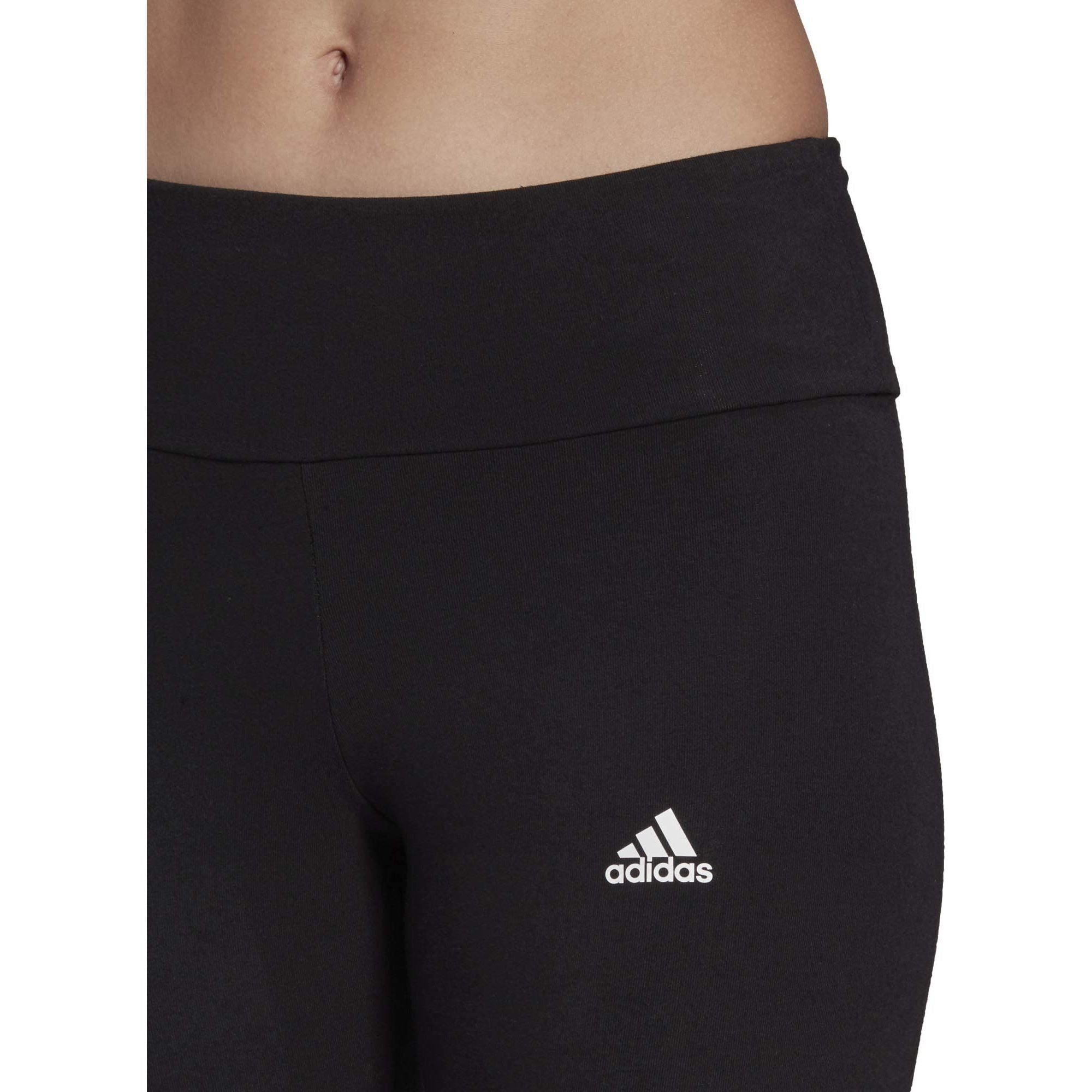 adidas womens ESSENTIALS HIGH-WAISTED LOGO LEGGINGS Tights