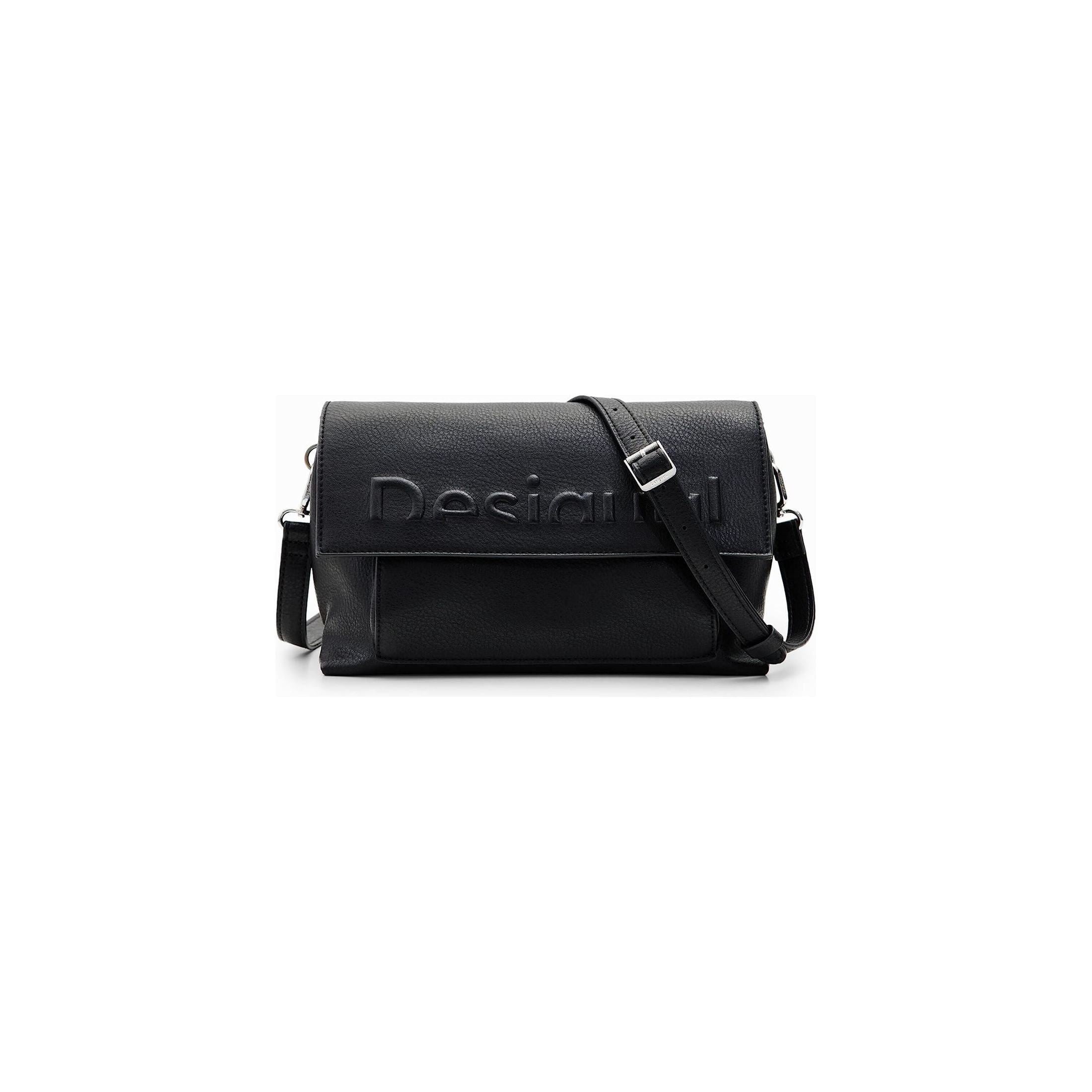 Desigual Midsize Half-Logo Crossbody Bag