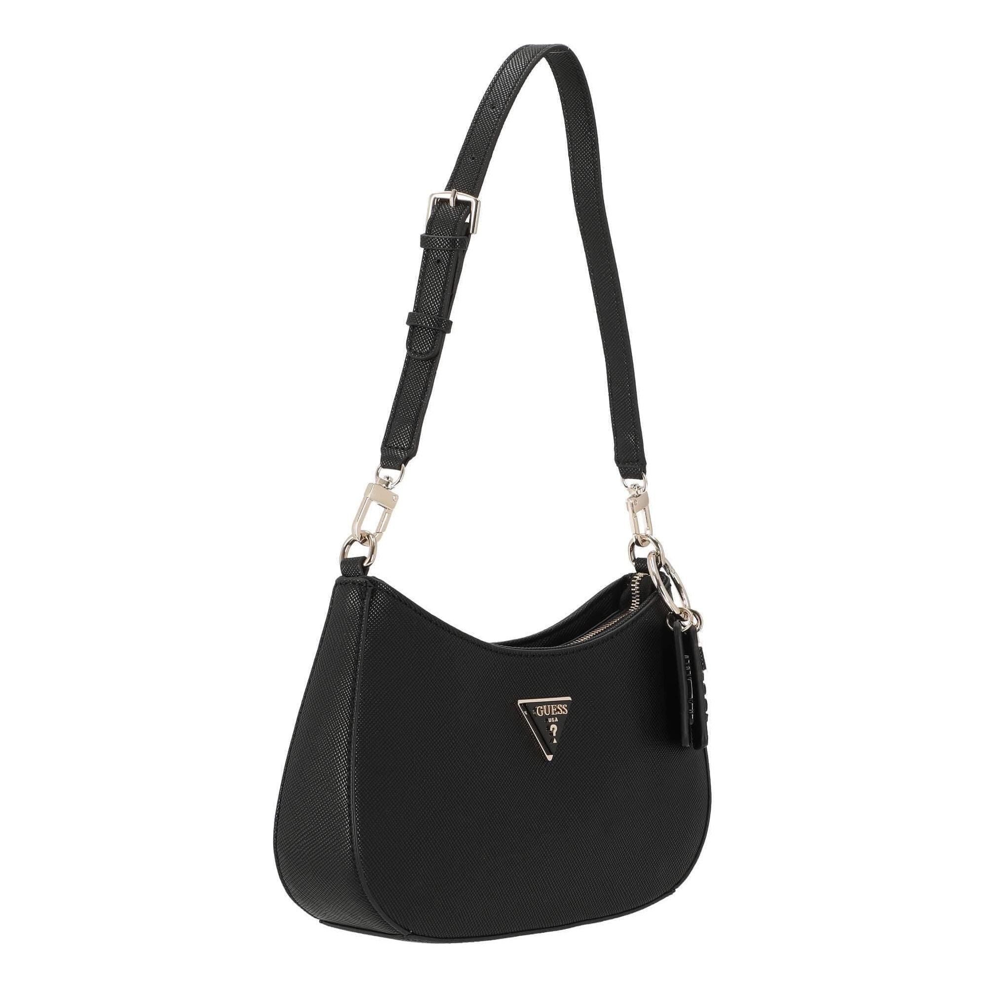 Guess ZG787918 Noelle Top Zip Shoulder Bag for Women, BLA