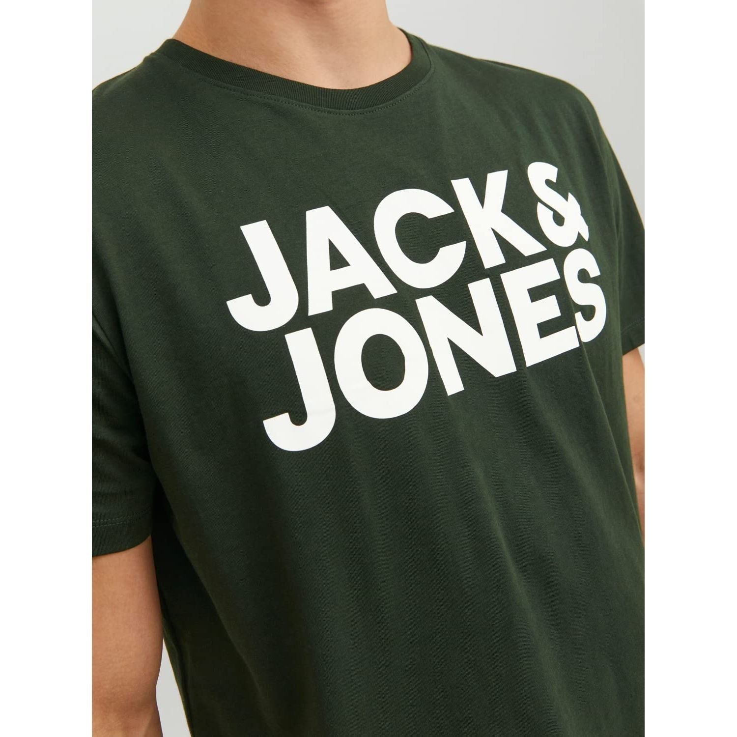 Jack & Jones Men's CORP LOGO TEE O-NECK T-Shirt