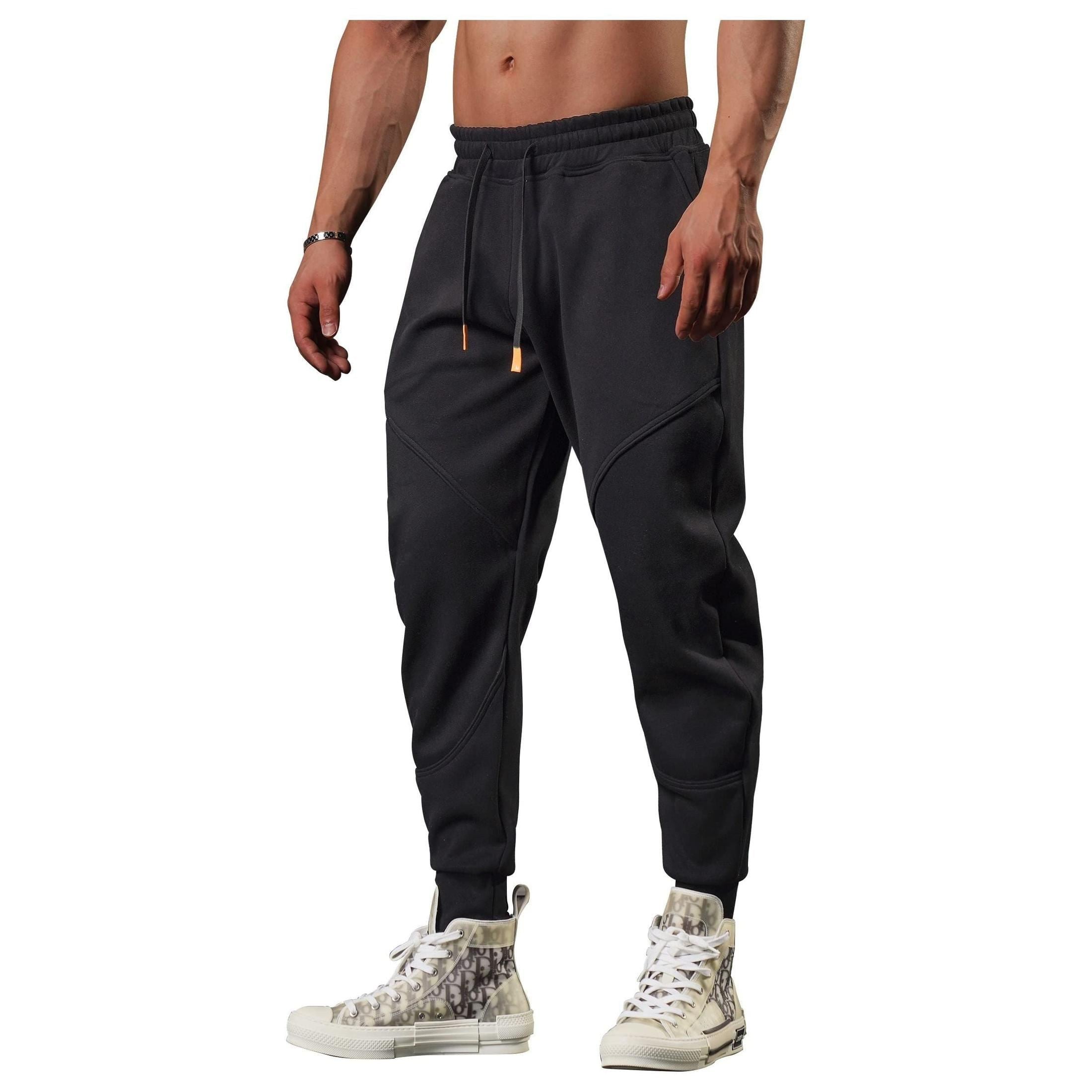 FIRSTGYM Mens Sweatpant Tapered Jogger Active Training Pants