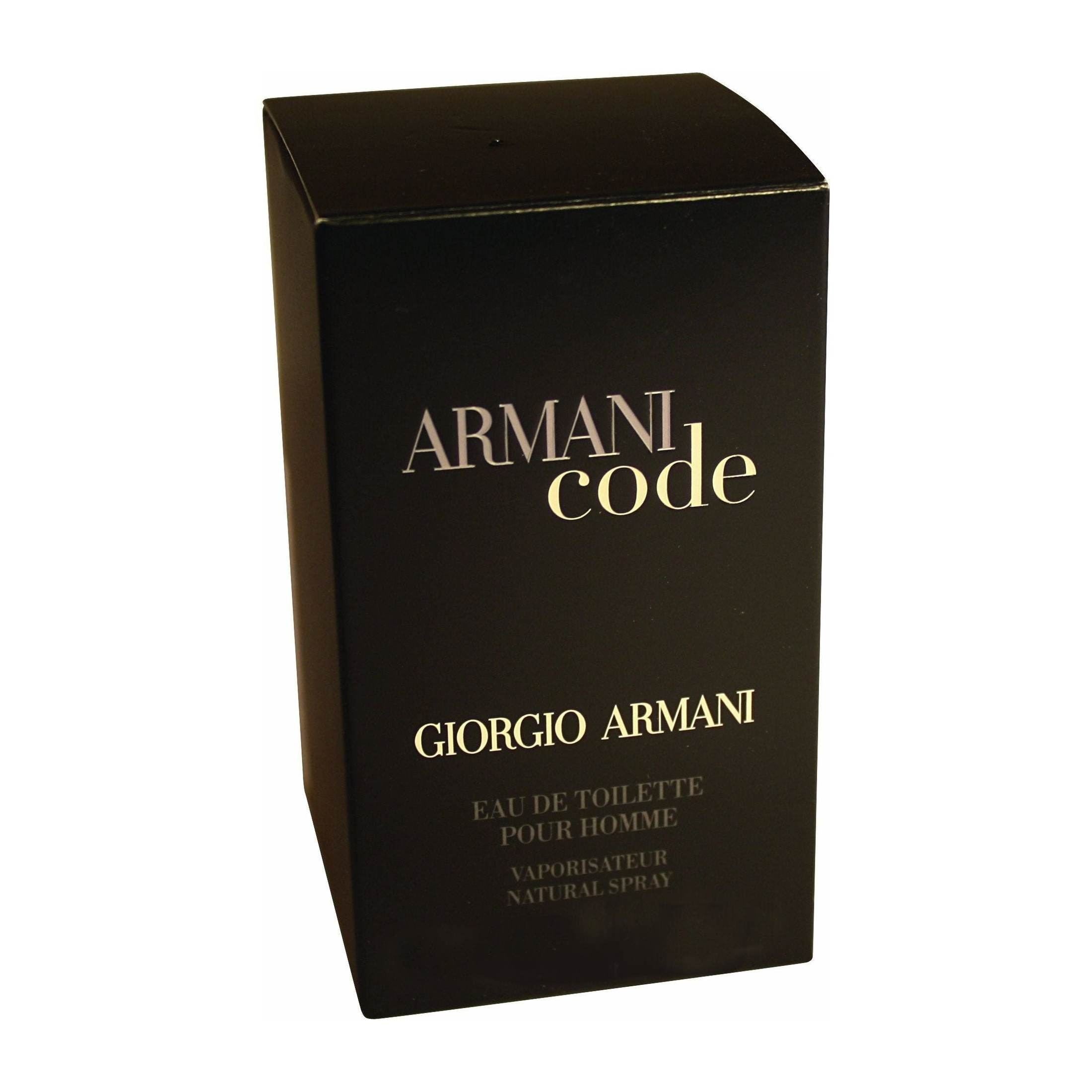 Giorgio Armani Code Perfume for Men, EDT Spray, 75 ml