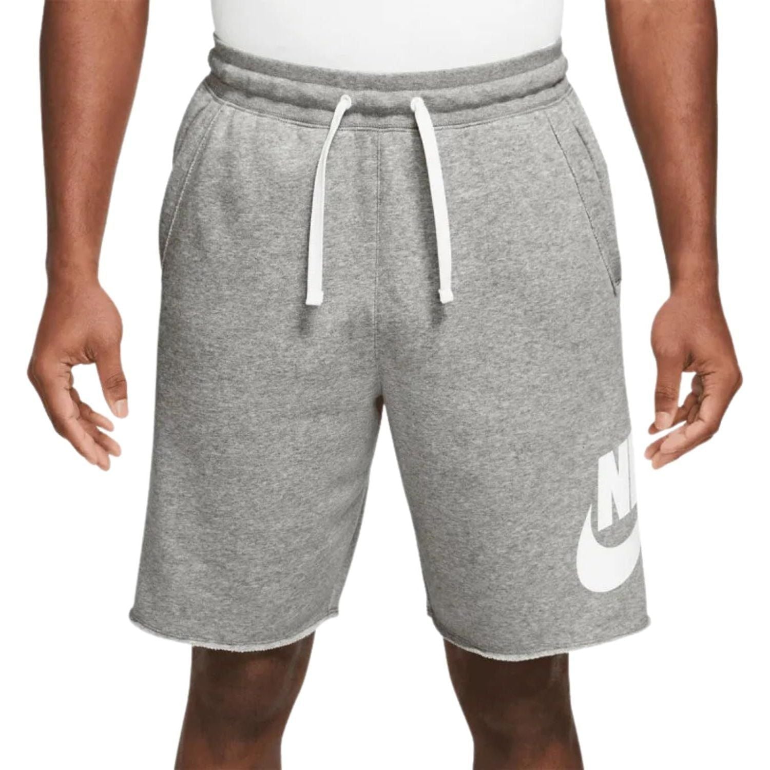 Nike Mens Club Alumni Big Logo French Terry Shorts