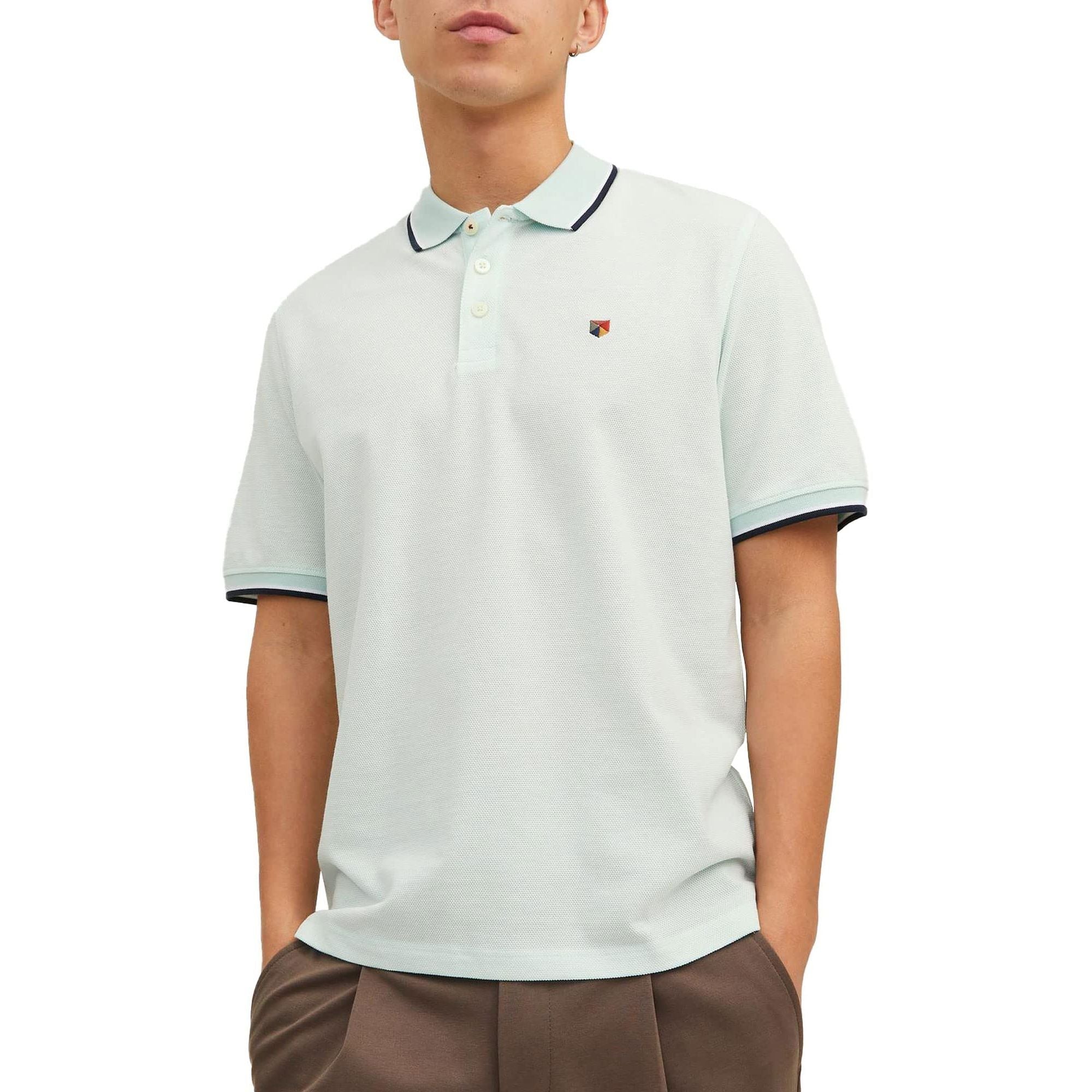 Jack & Jones Men's Win Polo Short-Sleeves Polo-Shirt