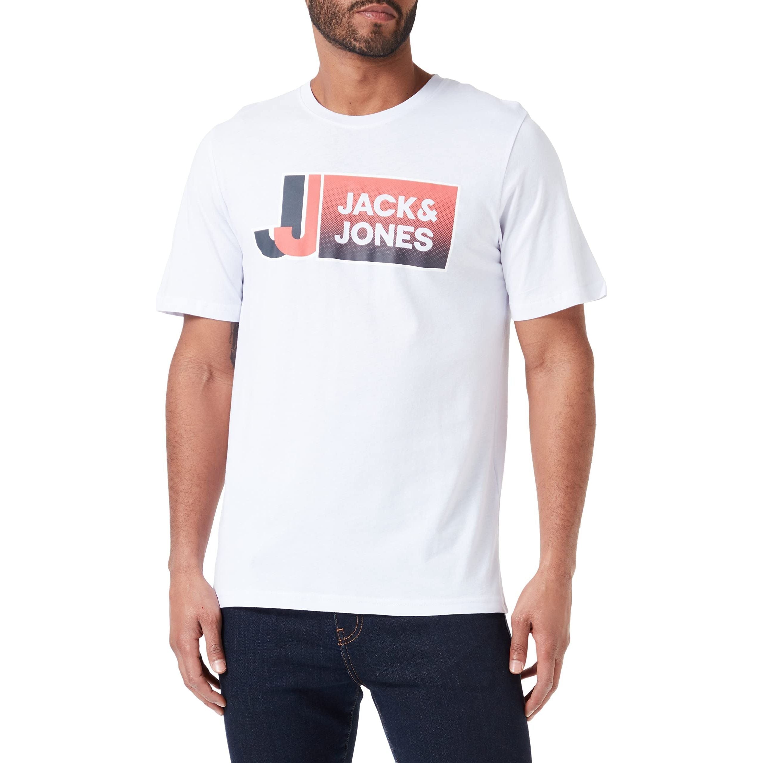 Jack & Jones Men's Logan Short-Sleeves Crew Neck T-Shirt