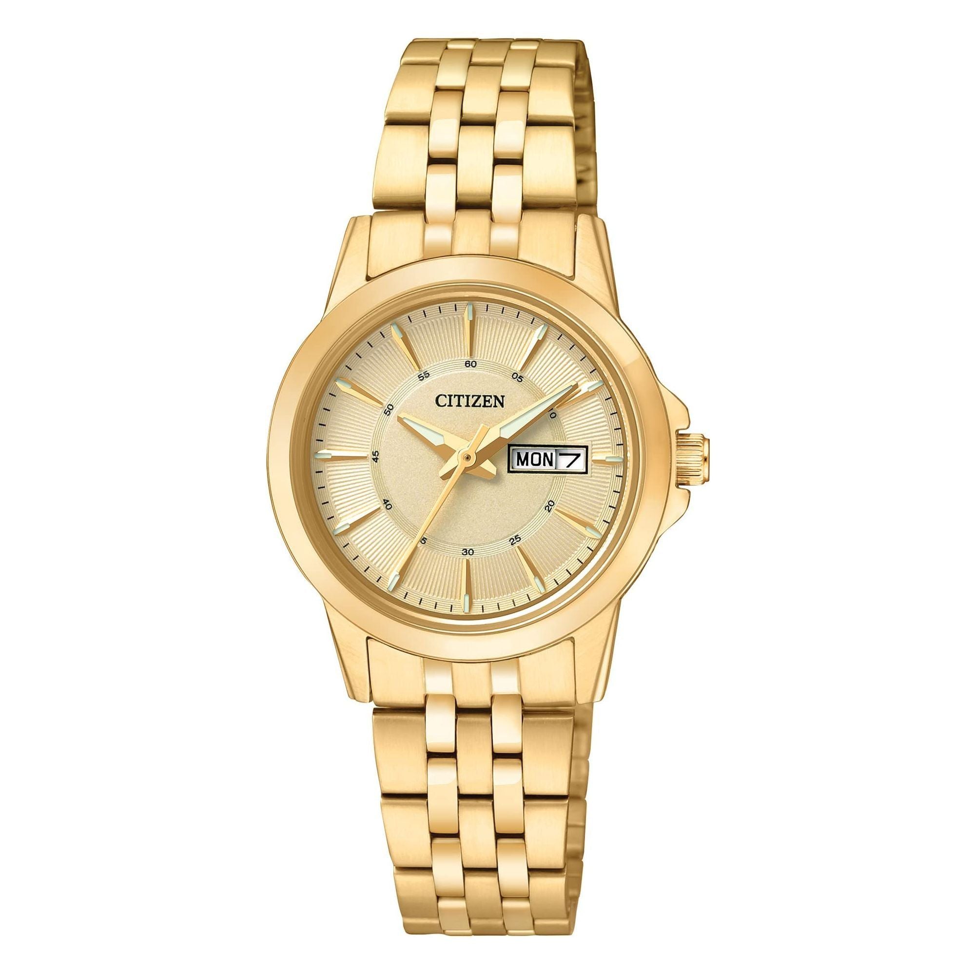 Citizen Women's Quartz Watch Analogue Display Quartz Stainless Steel