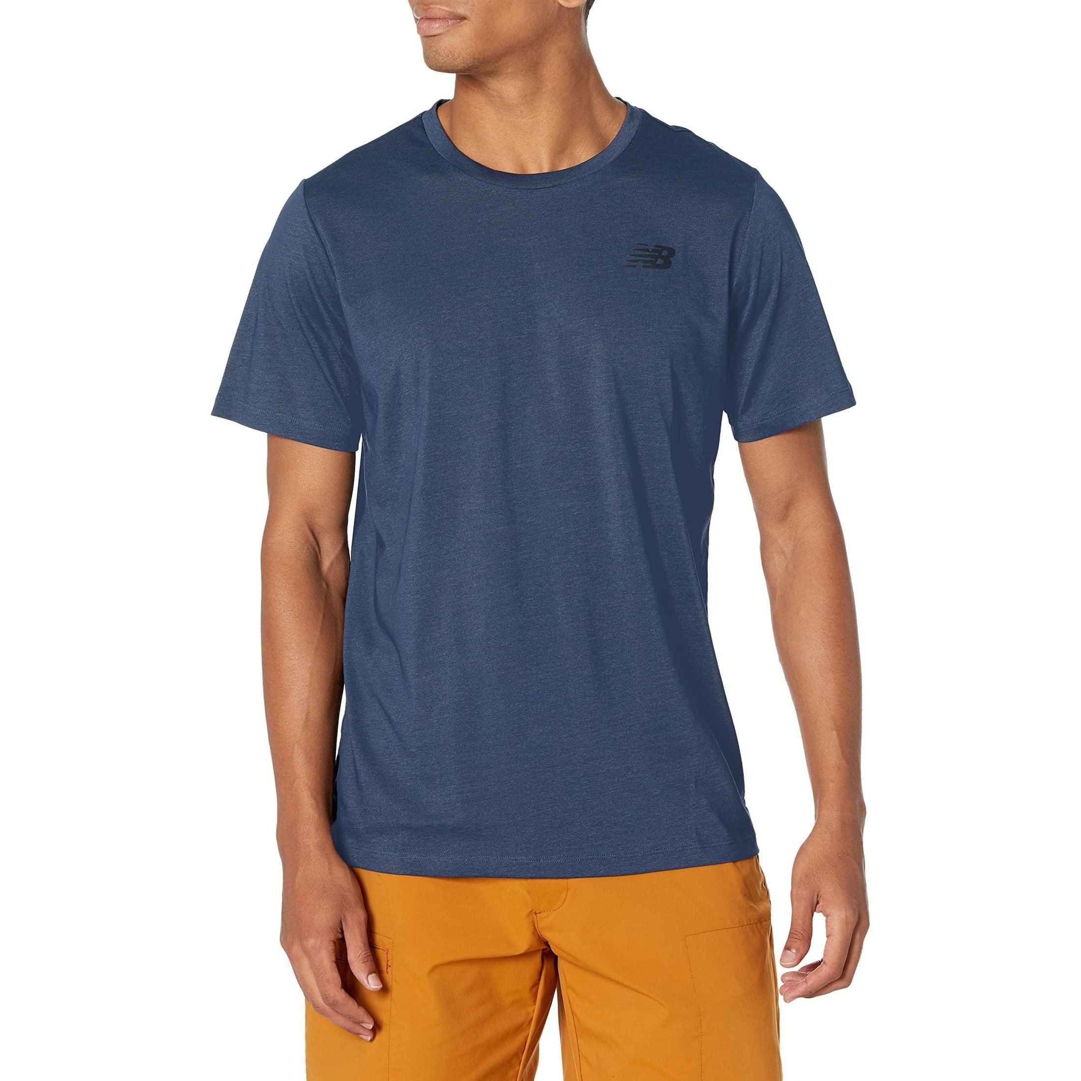 New Balance Men's HEATHERTECH TEE S/S Top