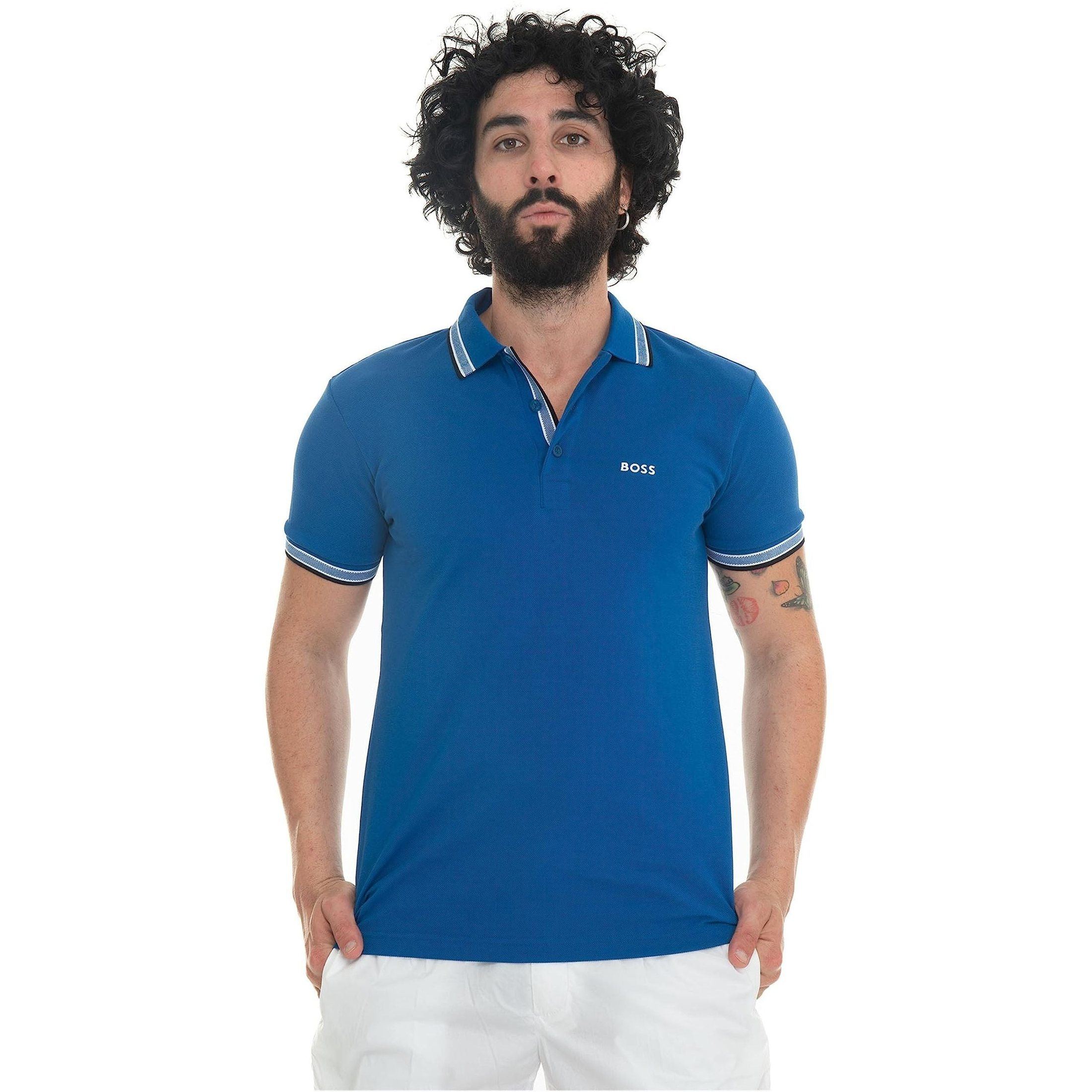 BOSS Mens Paddy 10241663 01 Polo Shirt (pack of 1)