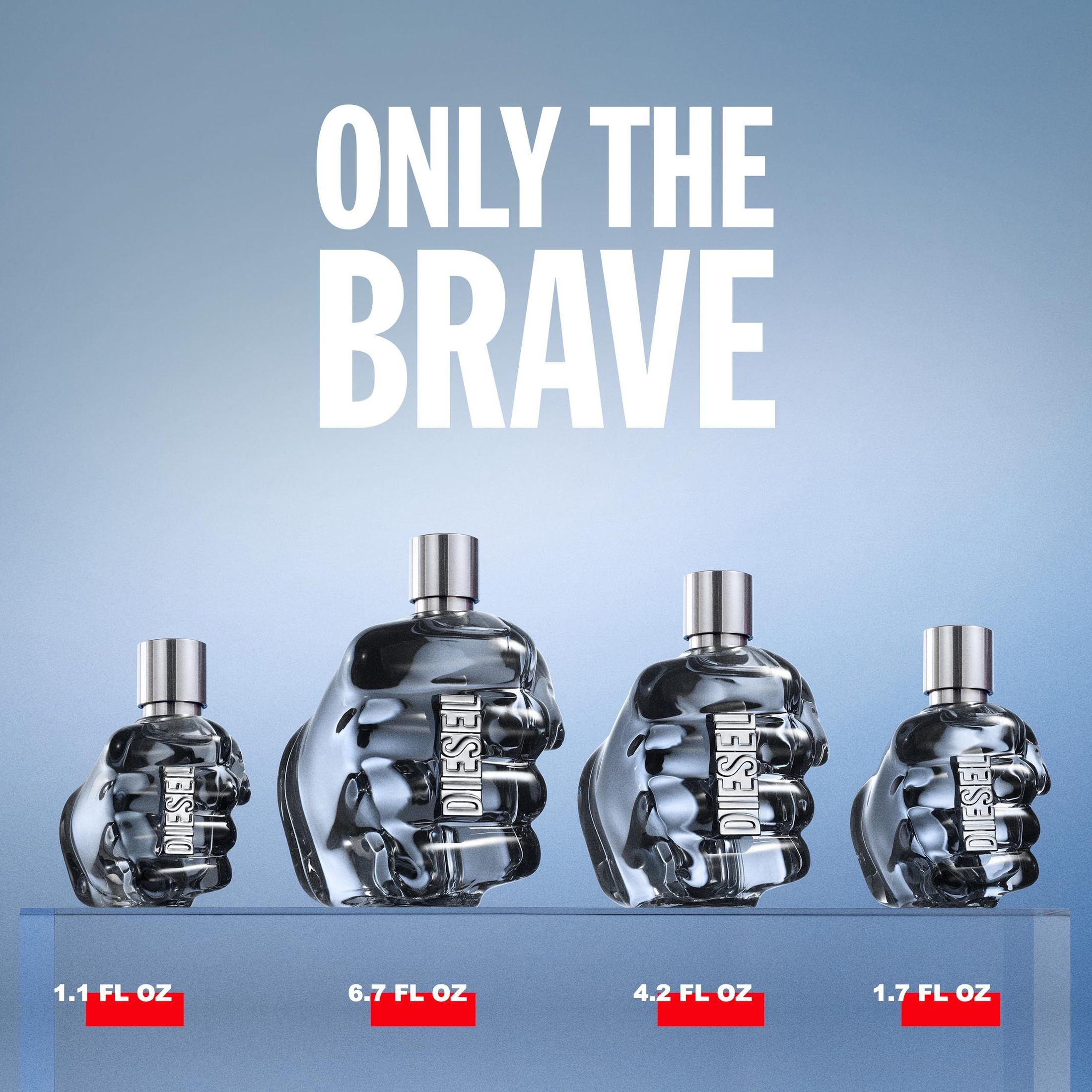 Diesel Only The Brave Eau de Toilette, 125 ml (Pack of 1)