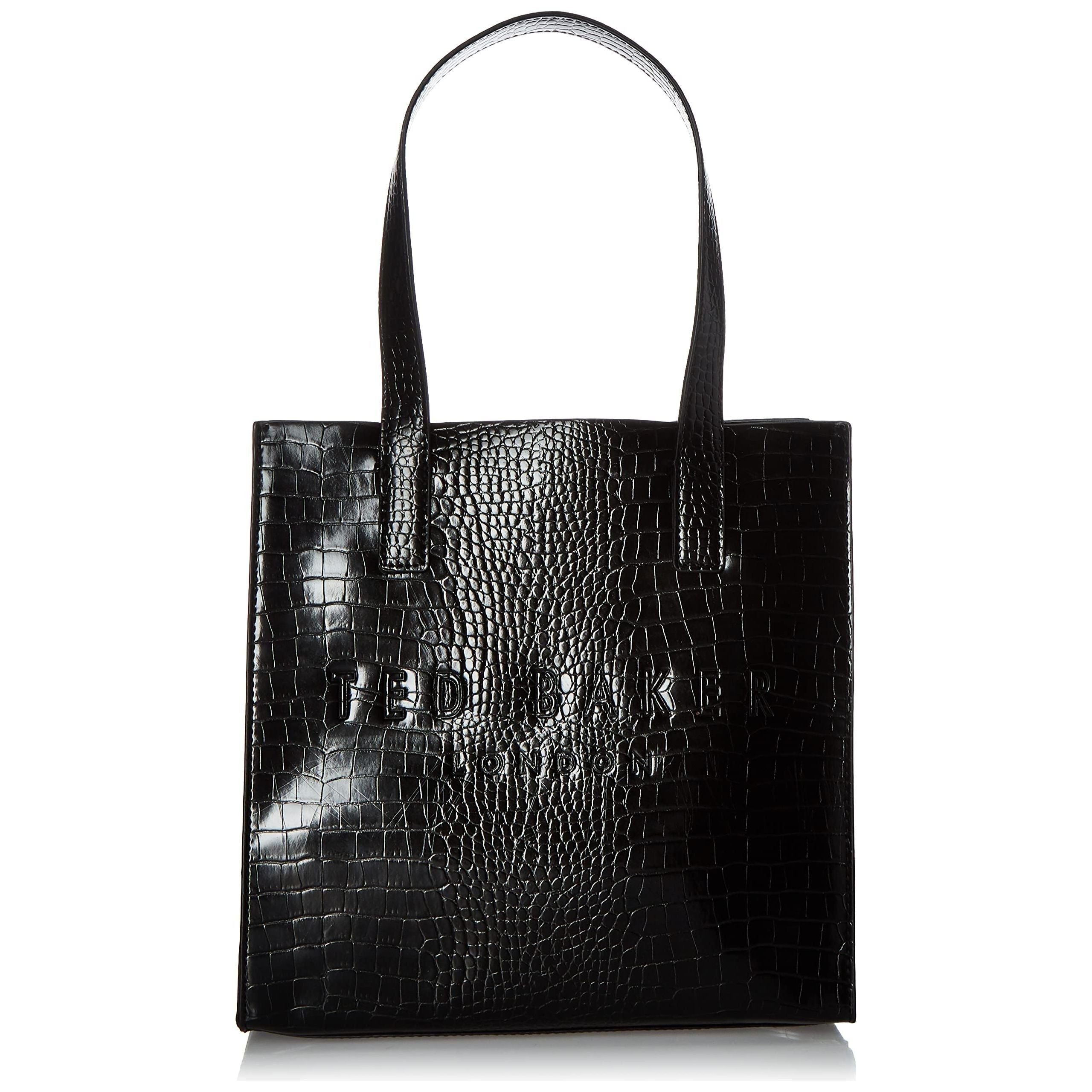 Ted Baker Women's Reptcon Tote Bag, Black One Size