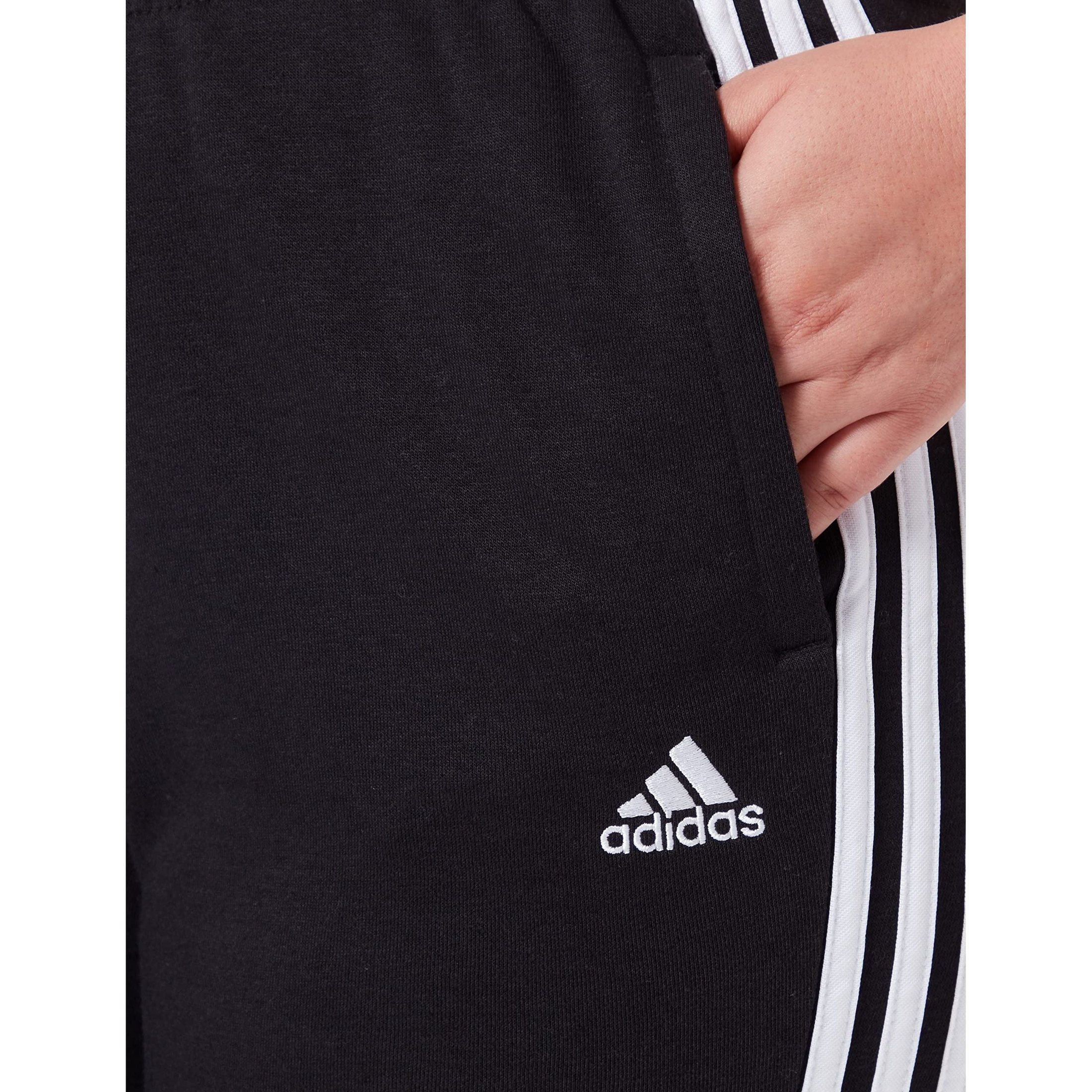 adidas Women's Essentials French Terry 3-Stripes Joggers PANTS