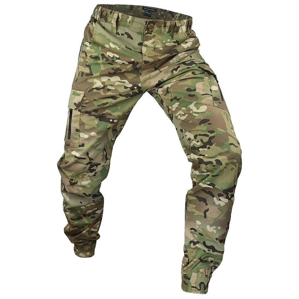 Joggers Outdoor Ripstop Cargo Pants Working Clothing Hiking Hunting Combat Trousers Men's Streetwear - Jointcorp